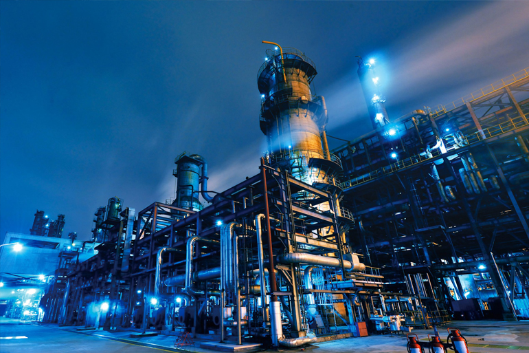 Oil Refineries and Oil Plants